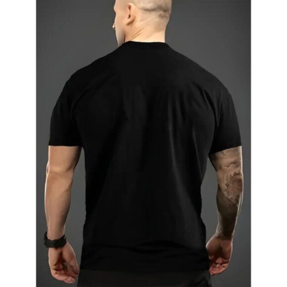 Funny Grumpy Old Men Father's Day Gift, Graphic Print  Men's T-shirt, Dad Gift - Picture 2 of 4